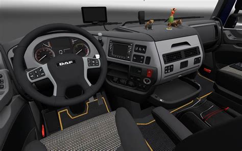 ETS2 Interiors DAF XF 106 Improved Dashboard v1. . Ets2 daf xf interior